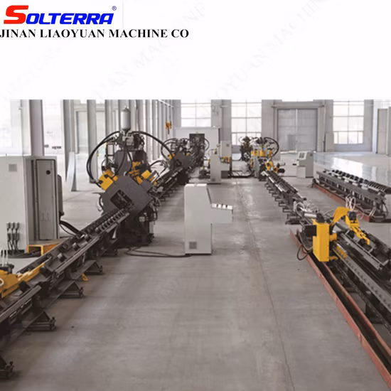 Angle Steel Flange Punching and Cutting Machine Production Line