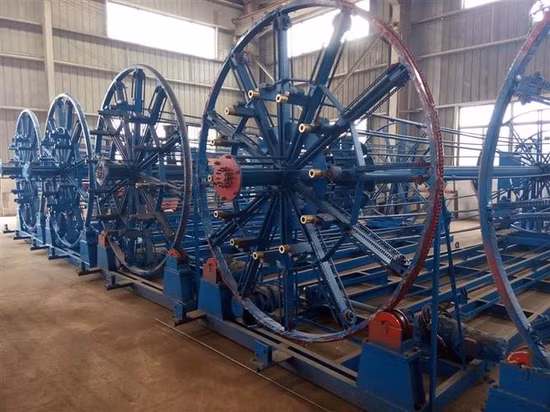 強化セメントコンクリートパイプケージ溶接機